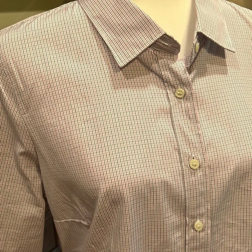 J Crew Haberdashery Fitted Shirt Medium NWOT